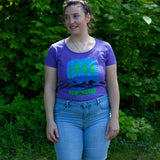 Loon Family Shirt - Women's - Purple